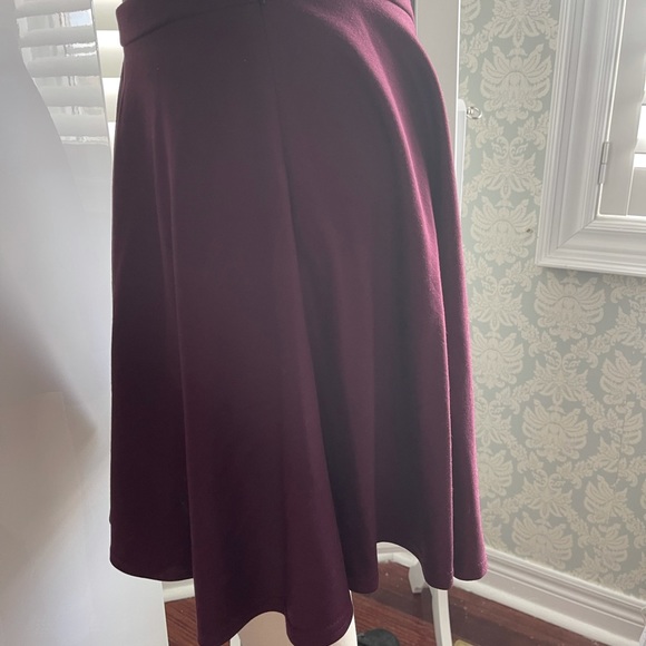 Urban Outfitters Burgundy Circle Skirt size 12 | High waisted - Picture 6 of 13